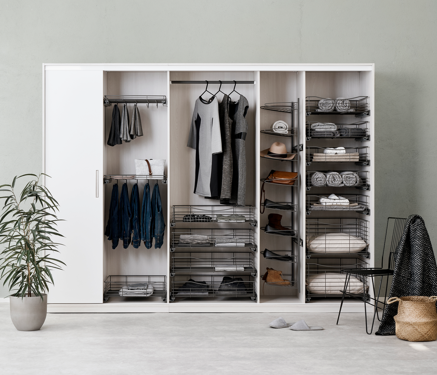 Hidastinkori LM 764 antrasiitti 537x440x140mm